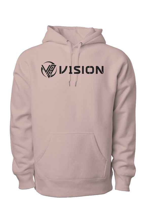Alpha V1SION Heavyweight Cross Grain Sweatshirt &quot;Pink&quot; - V1SION Athletic Lifestyle