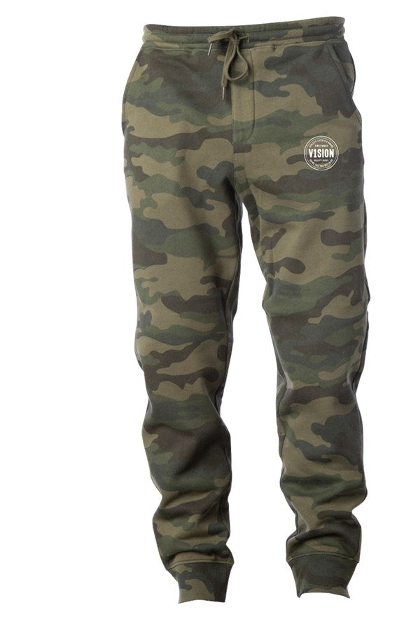 "Grind Till You Get There" Premium Joggers "Camo" - V1SION Athletic Lifestyle