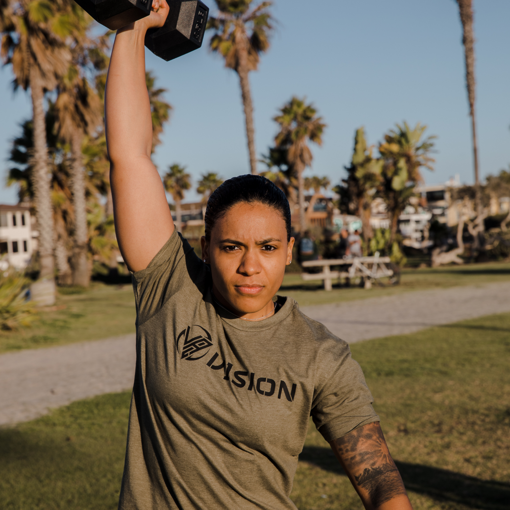 Alpha V1SION Fitted Tee - V1SION Athletic Lifestyle