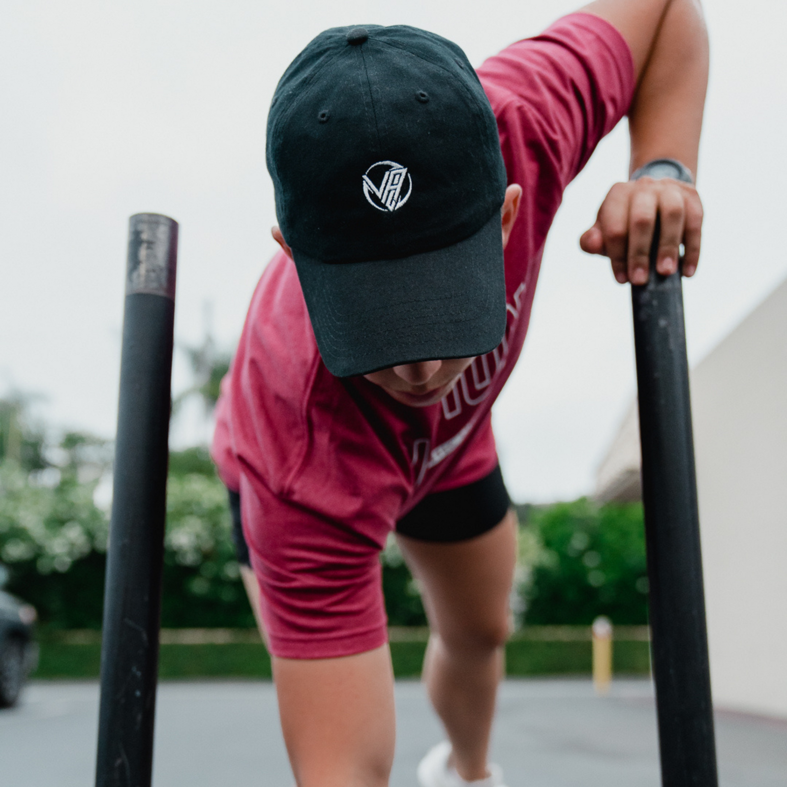 V1SION Premium Dad Hat "Black" - V1SION Athletic Lifestyle