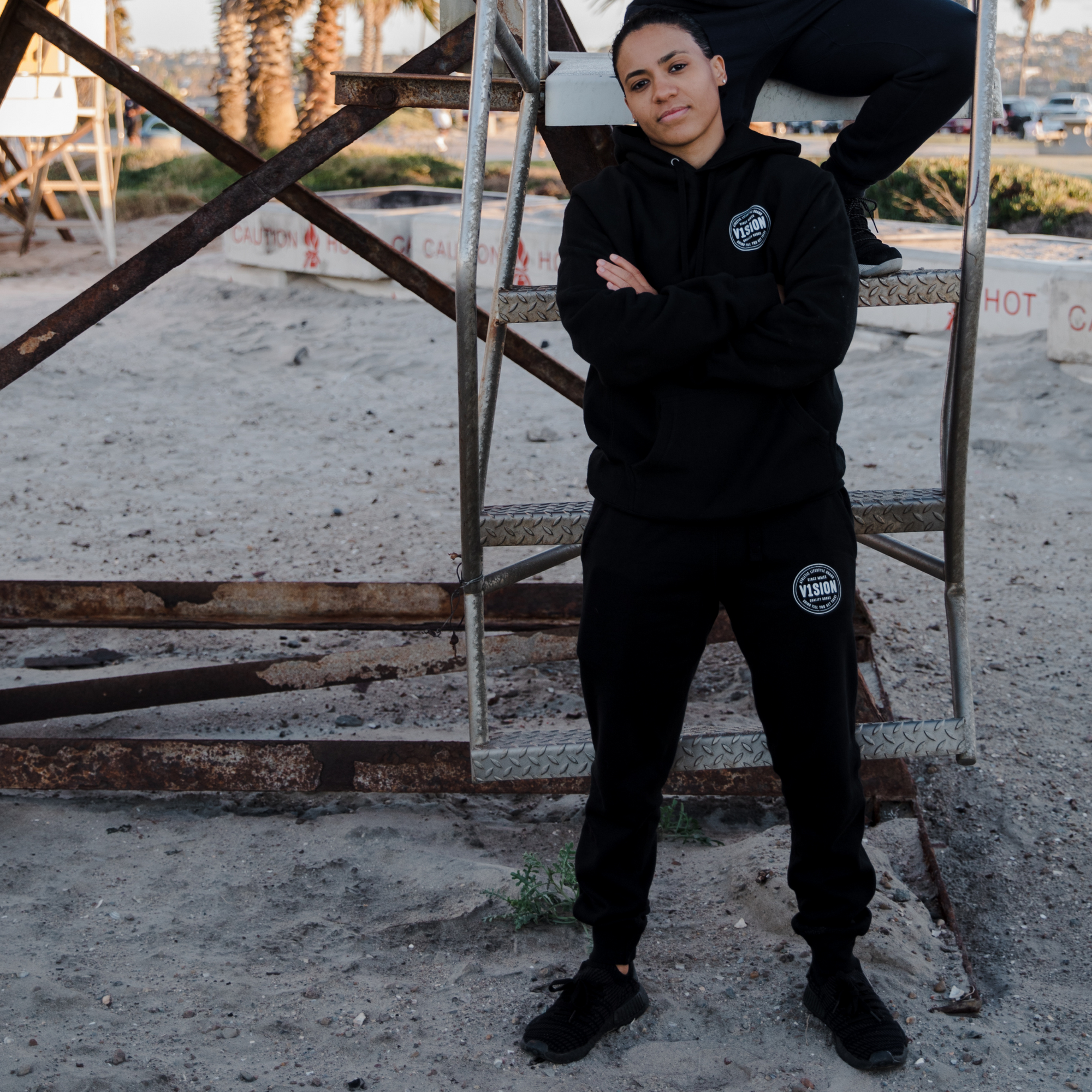 &quot;Grind Till You Get There&quot; Premium Joggers &quot;Black&quot; - V1SION Athletic Lifestyle