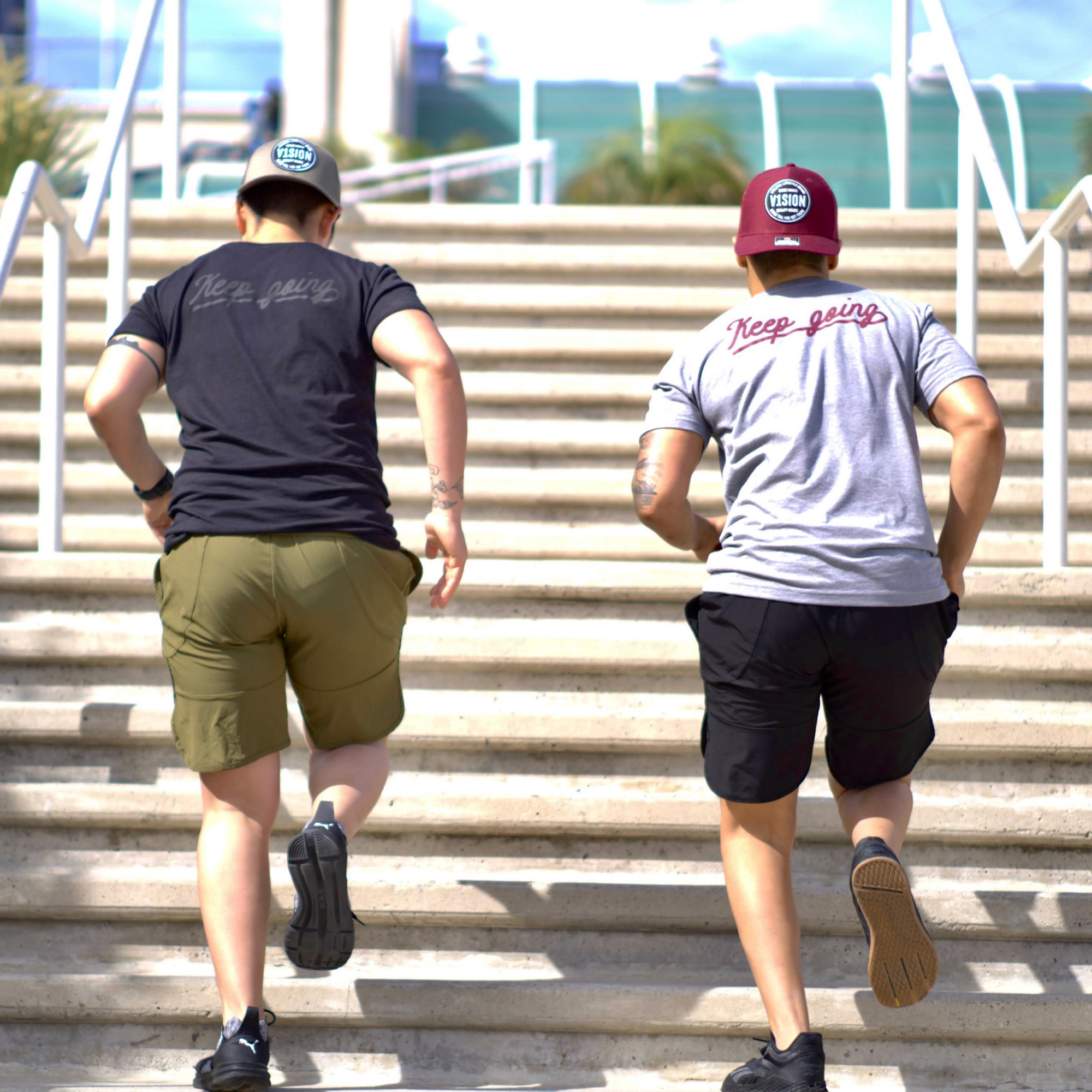 &quot;Forward Focused&quot; Fitted Tee - V1SION Athletic Lifestyle