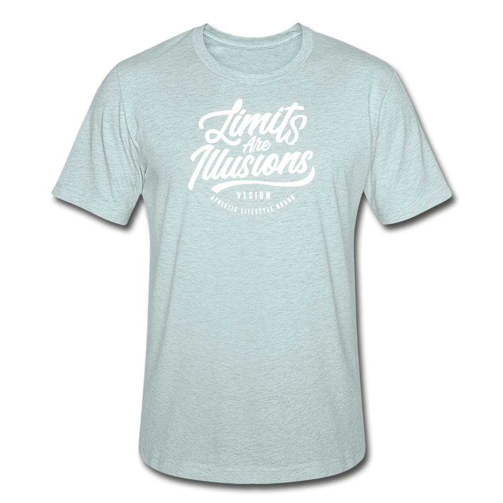 &quot;Limits are Illusions&quot; Fitted Tee - V1SION Athletic Lifestyle