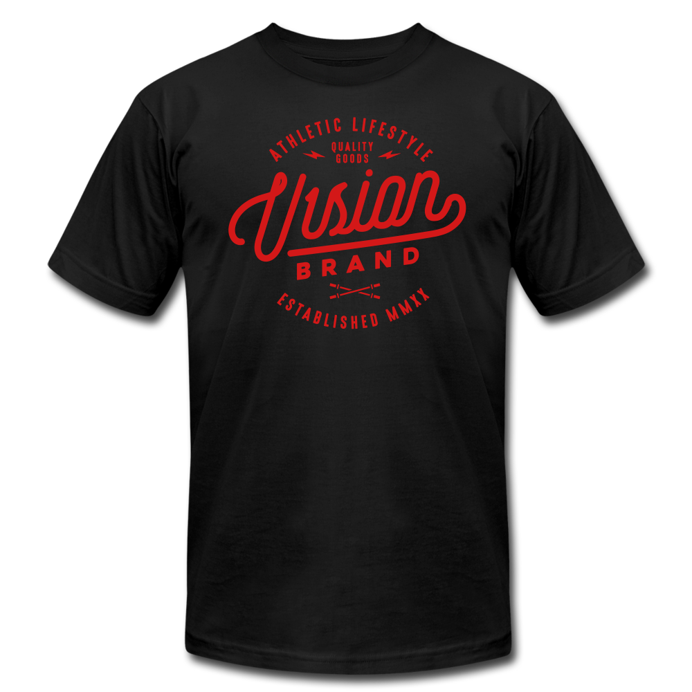 V1SION Barbell Logo Fitted Tee - V1SION Athletic Lifestyle