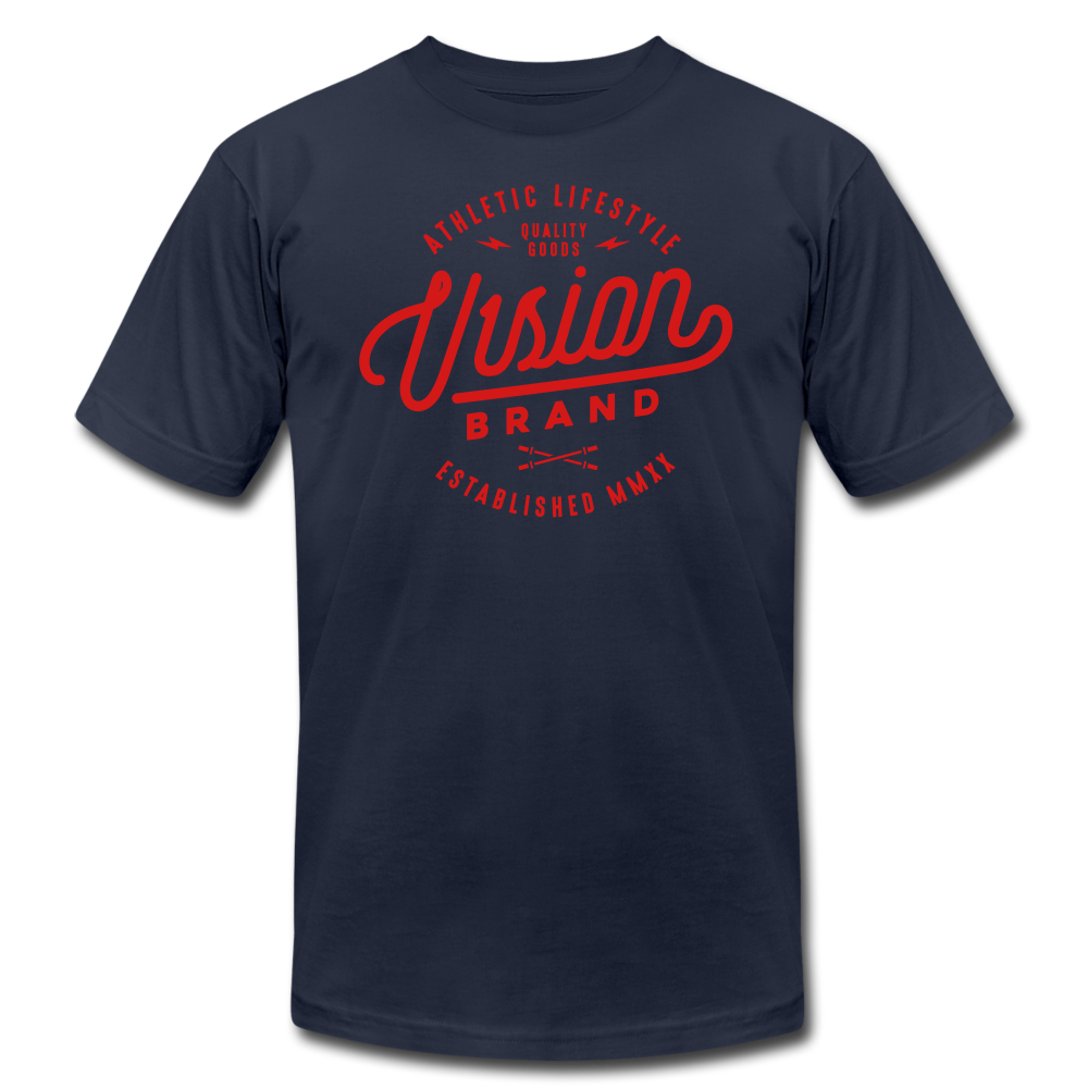 V1SION Barbell Logo Fitted Tee - V1SION Athletic Lifestyle
